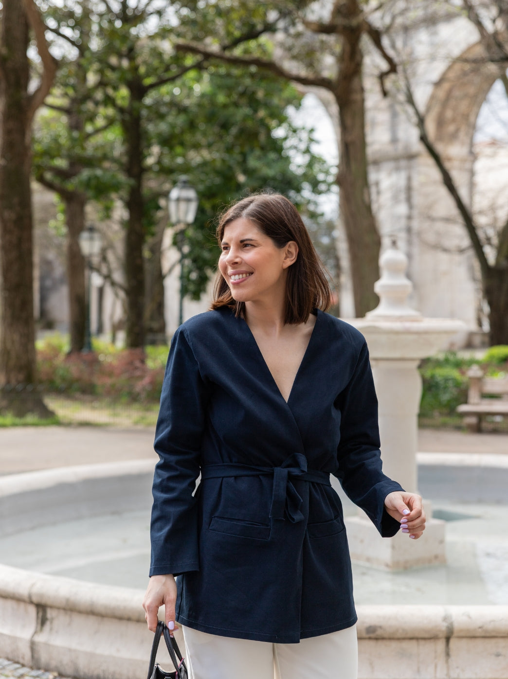 BLAZER OLÍVIA| AZUL NAVY