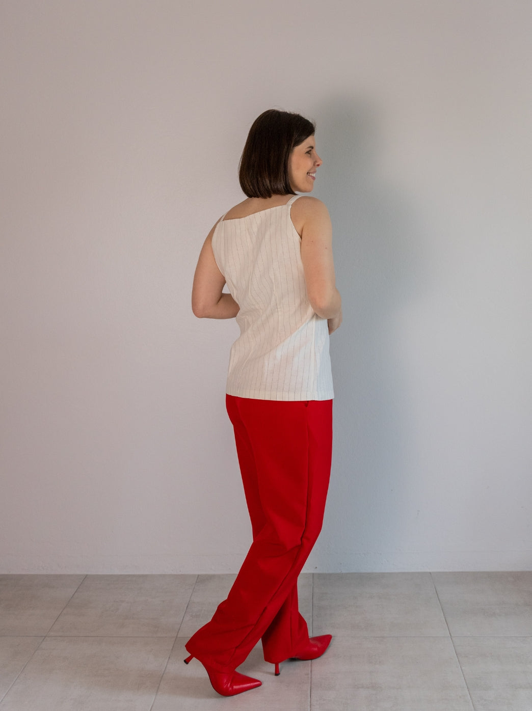 CALÇAS BARREL | VERMELHO