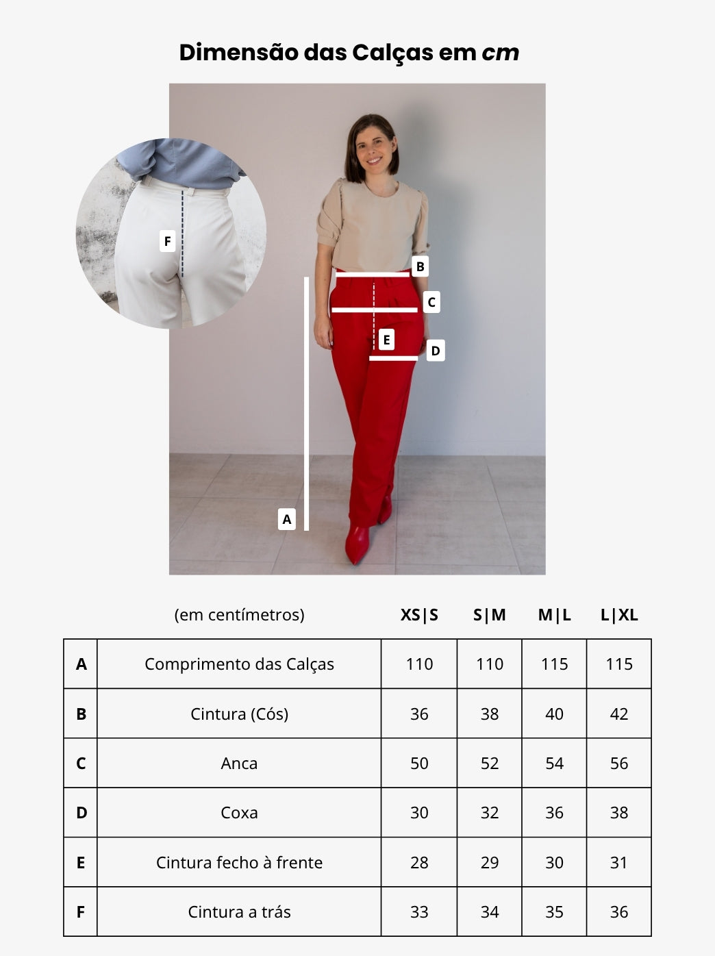 CALÇAS BARREL | VERMELHO