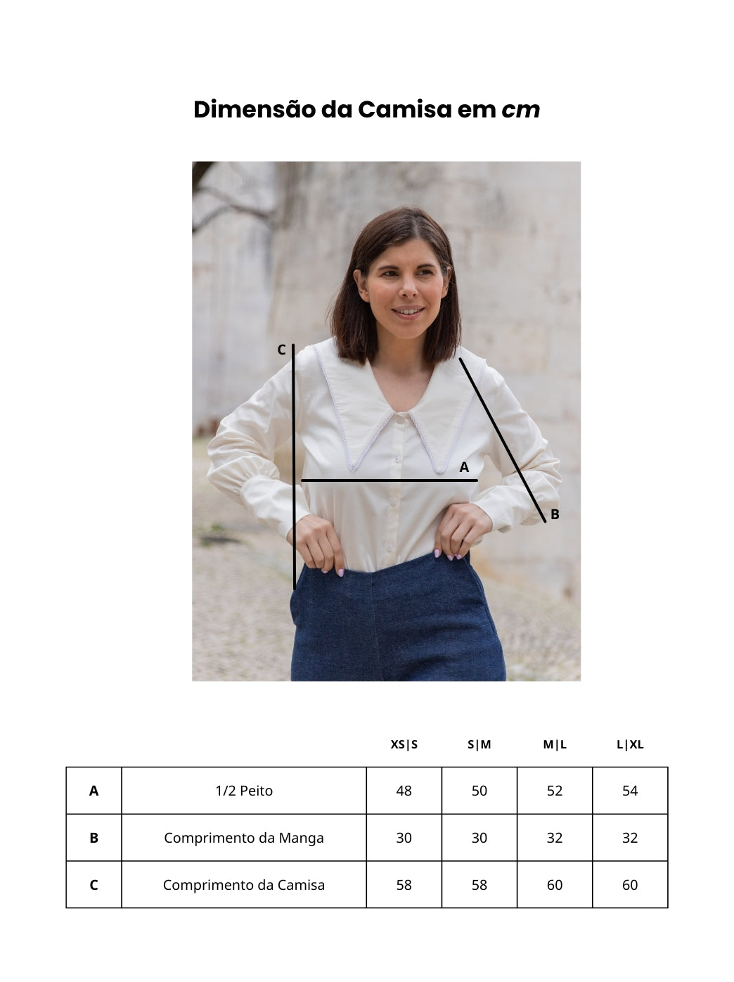 CAMISA VALENTINA | PÉROLA