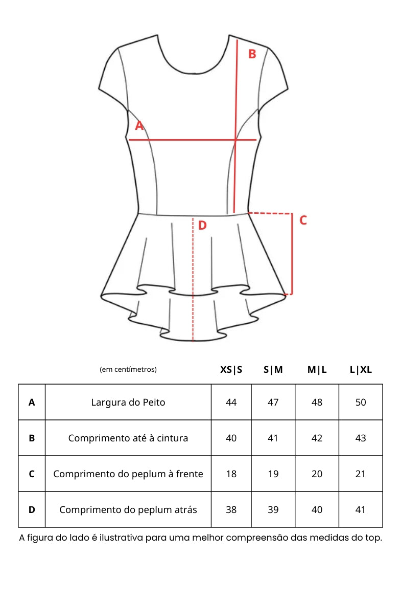 TOP PEPLUM | AZUL COLBALTO
