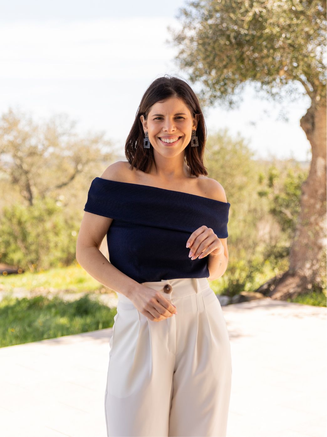 TOP OMBROS | AZUL